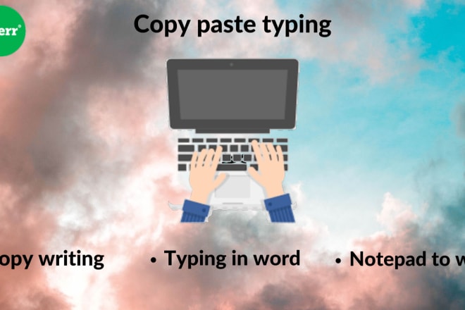 I will do any copy paste job
