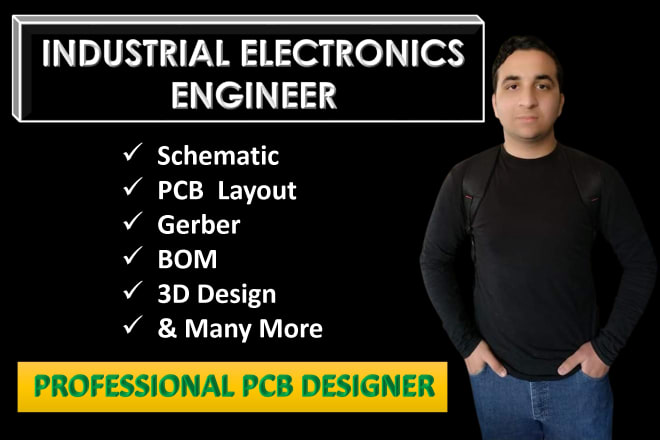 I will do any pcb design and circuit design