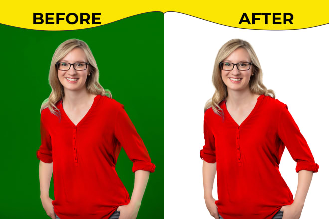 I will do any photo background removal, retouching, and resizing