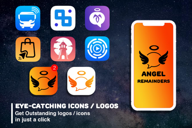 I will do app icon design,logo design, website icon design