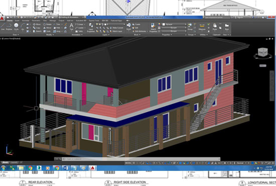 I will do autocad 3d modeling and 3ds max vray rendering