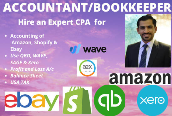 I will do bookkeeping and accounting on qbo, xero, wave,zoho and excel