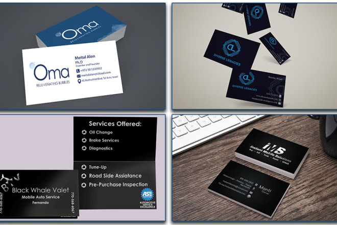 I will do business card business card design digital business card