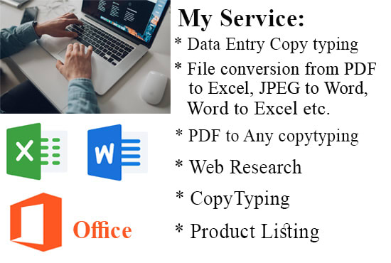 I will do data analysis and data entry jobs, excel, copy paste