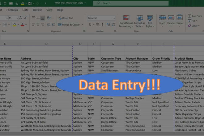 I will do data entry HR salary sheet bank statement pdf, word to excel