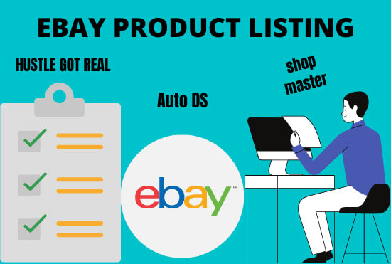 I will do ebay listing manually or with software