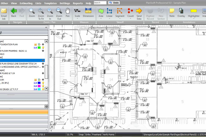 I will do electrical take off and cost estimation