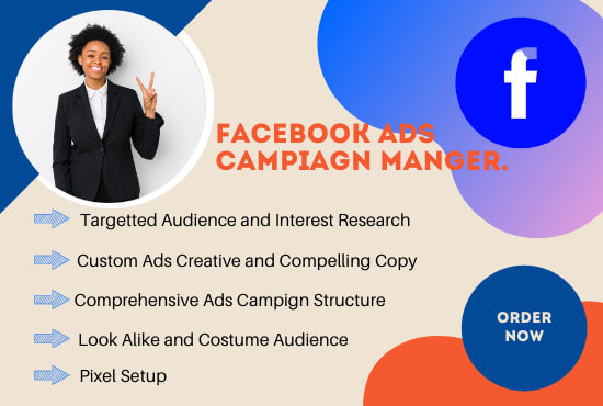 I will do facebook ads campaign management or marketing,fb advertising ads manager