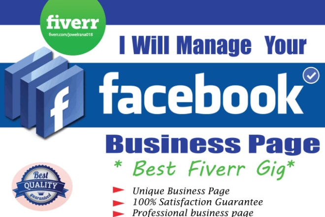 I will do facebook marketing and promotion for your business