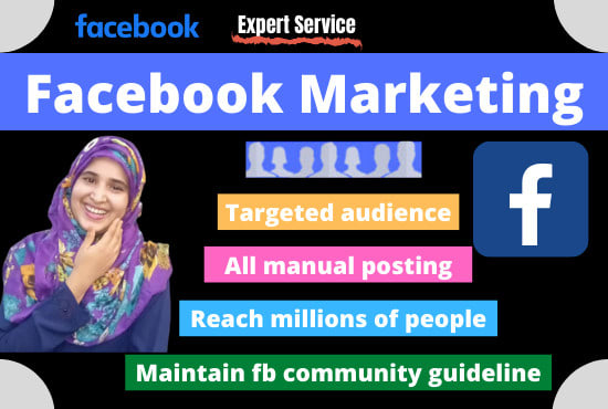 I will do facebook marketing or promotion for your business in USA, UK
