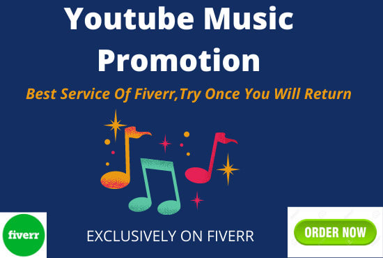 I will do fast youtube music video promotion for real audience