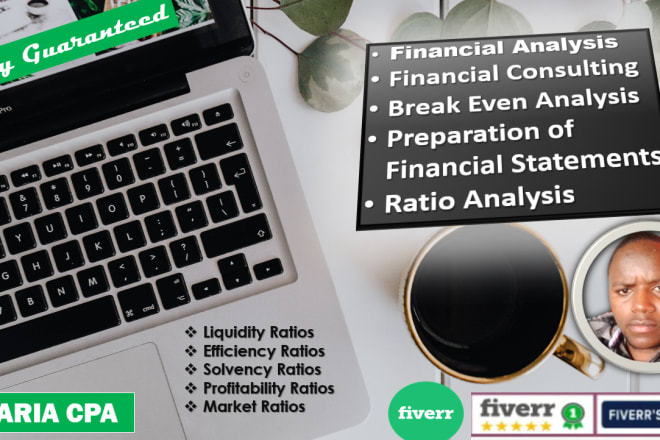 I will do financial analysis, investment appraisal, ratio analysis