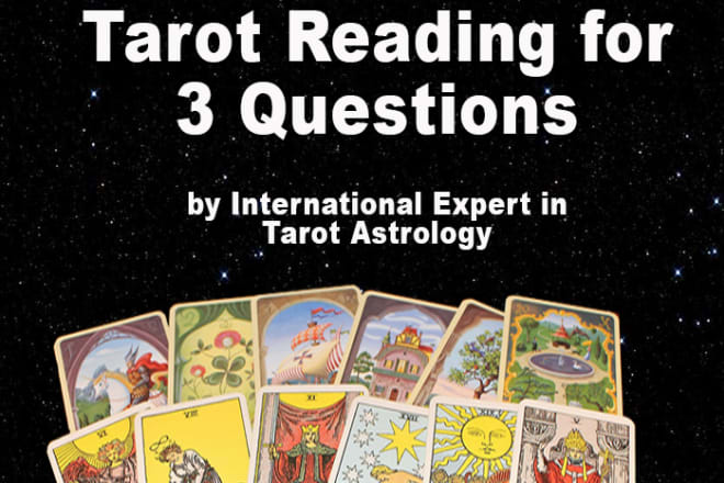 I will do full tarot reading for 3 questions