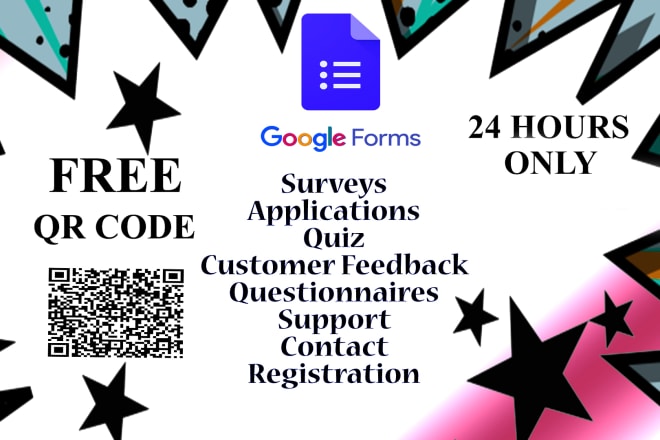 I will do google forms with free qr code