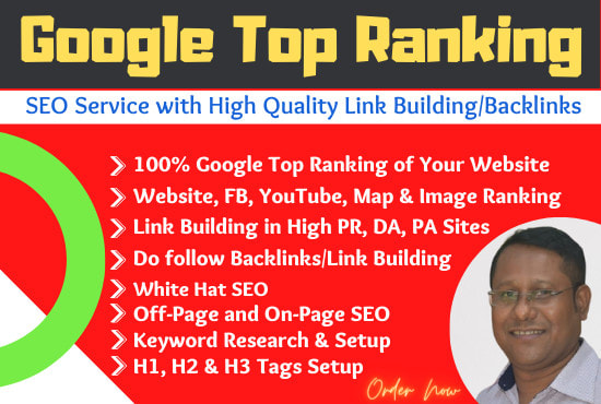 I will do google top ranking job for providing SEO service with high quality link build