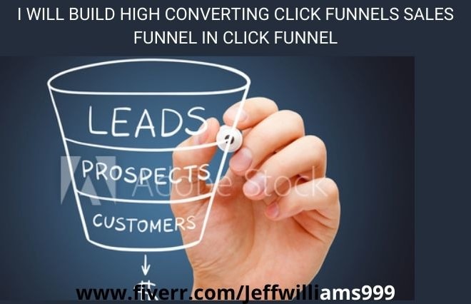 I will do high converting clickfunnels affiliate marketing sales funnel in click funnel