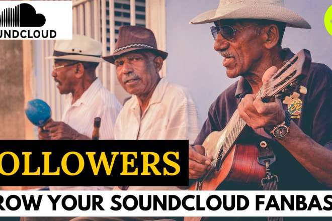 I will do increase your soundcloud followers organically