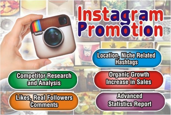 I will do instagram promotion to grow followers and engagement