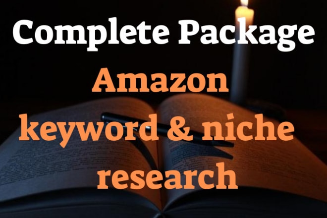 I will do keywords and categories research for your amazon books