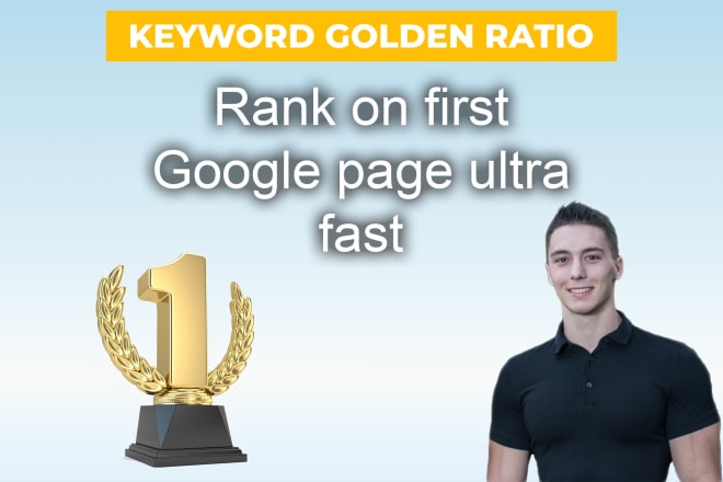I will do kgr keyword research for niche amazon affiliate website