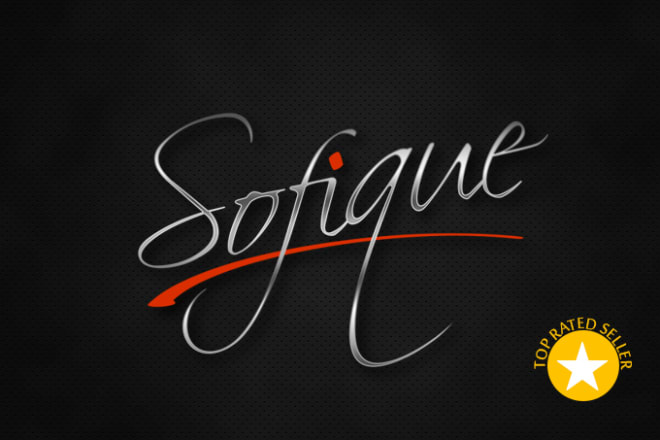 I will do modern signature brand minimalist handwritten logo