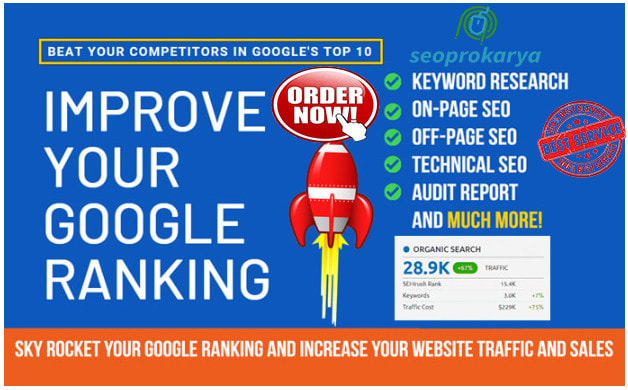 I will do monthly ultimate SEO service for google top ranking