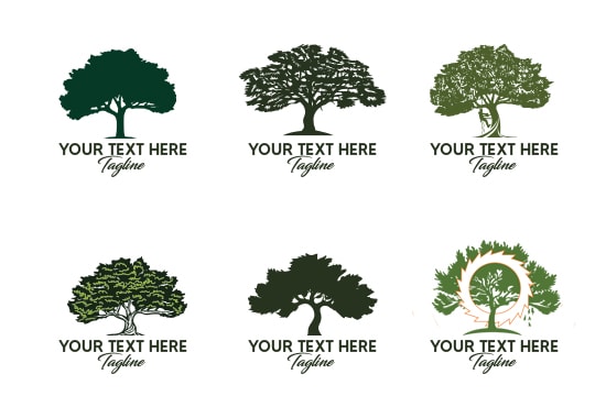 I will do oak tree logo within 24 hours