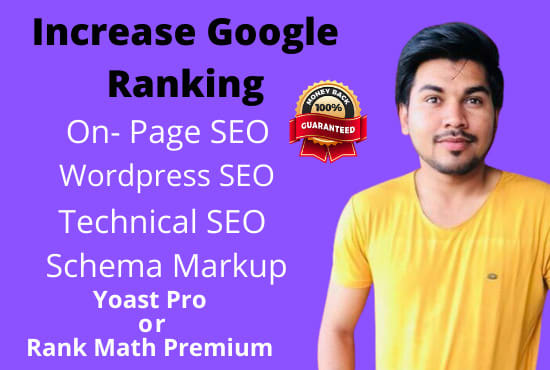 I will do onpage technical SEO to optimize your search ranking in google