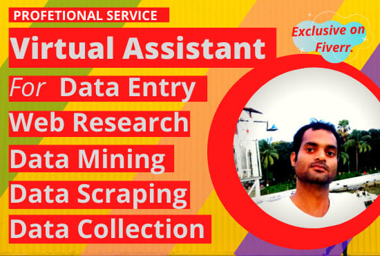 I will do perfect data entry and web research as virtual assistant