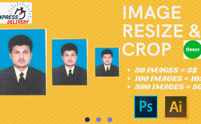 I will do perfect images background removal image resize and cropping editing