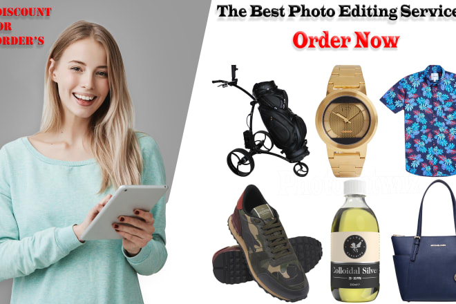 I will do photoshop editing, background remove and image retouching for ecommerce store