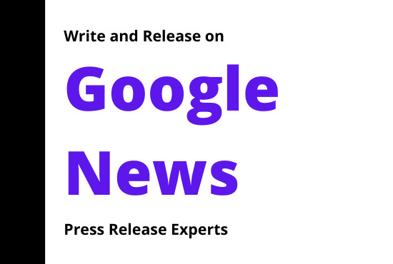 I will do press release distribution on google news