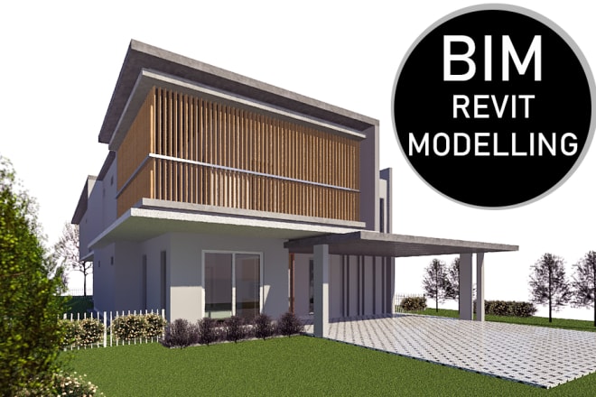 I will do professional 3d revit architectural modelling