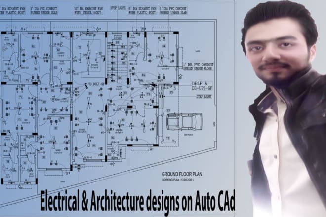 I will do professional electrical design draw on autcad
