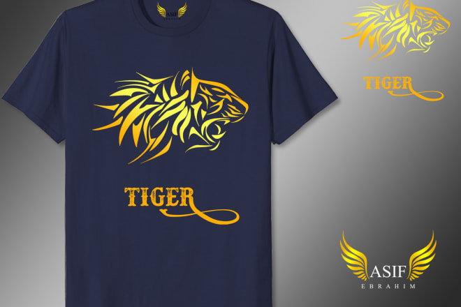 I will do professional tshirt design express delivery 24hour