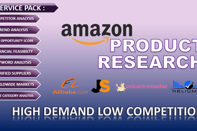 I will do profitable amazon product research for private label fba