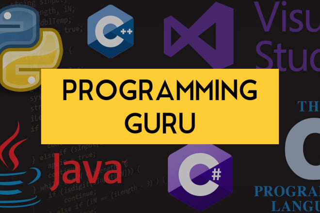 I will do python, java, c, cpp and c sharp coding and debugging
