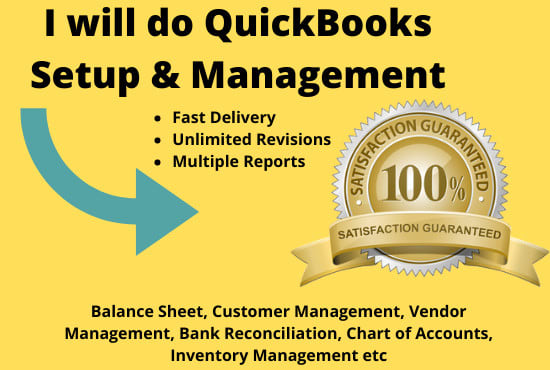 I will do quickbooks setup and management online desktop
