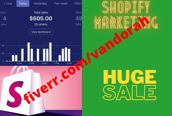 I will do ROI conversion shopfy marketing and ecommerce mareting