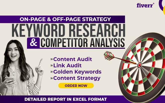 I will do SEO keyword research and competitors analysis for your blog