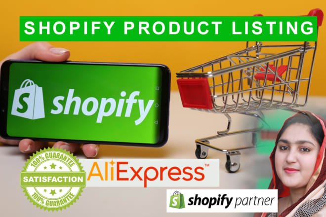 I will do shopify product listing data entry in your store