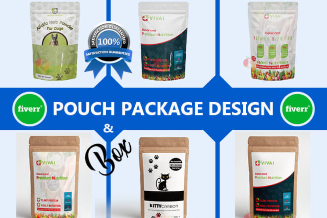 I will do splendid product label, pouch, box and packaging design