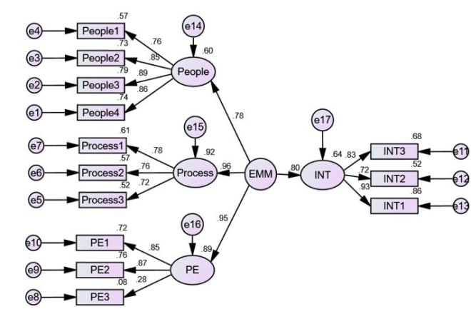 I will do structural equation modelling using amos and smartpls