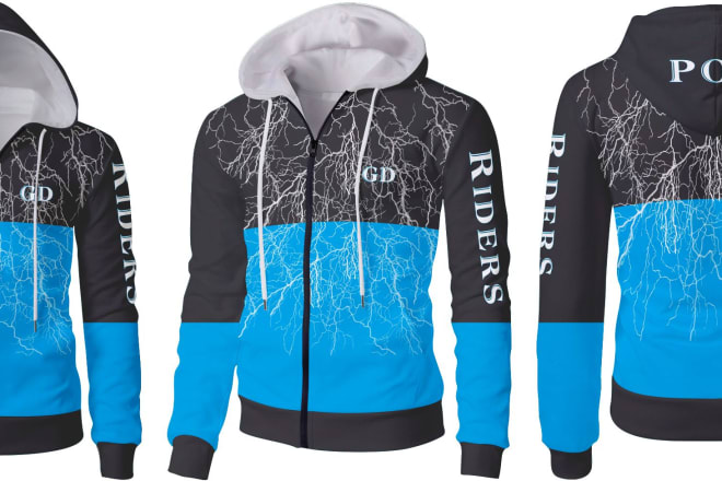 I will do sublimated and creative hoodies designs