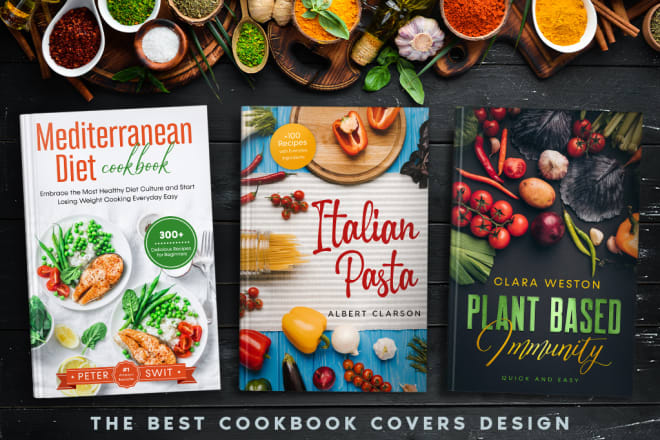 I will do the best cookbook kindle cover and paperback cover