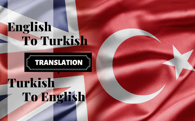 I will do turkish to english or english to turkish translation