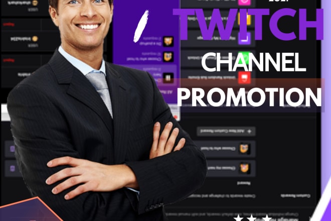I will do twitch promotion promote twitch channel