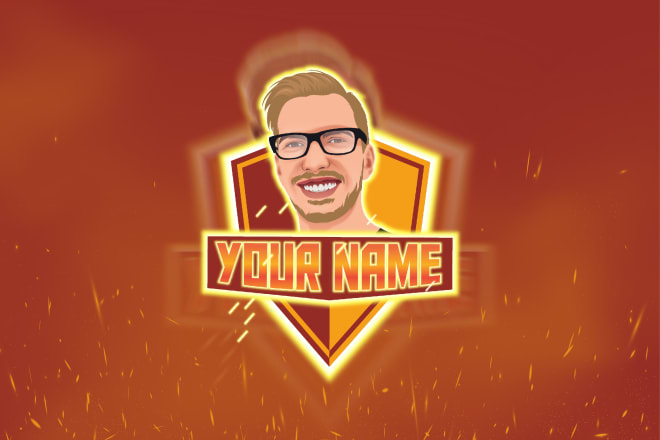 I will do unique e sports logo from your photo