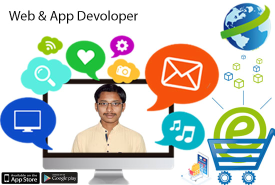 I will do website development, android and iso app development