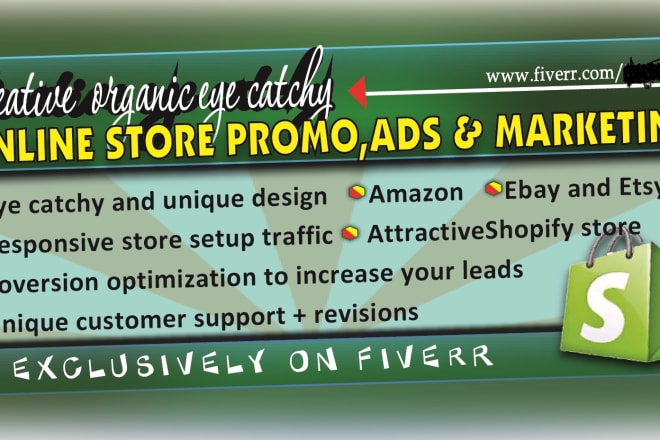 I will do website promotion, online store, online shop marketing